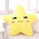 Cotton Cute Cartoon Star Expression Shape Throw Pillow Plush Sofa Bed Car Office Cushion