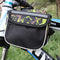 600D Polyester Reflective Double Side Touch Screen Bike Front Frame Bag Bicycle Pouch Cycling Pack For Mountain/Road Bike