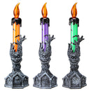 Halloween Skull Skeletal Hand Stand LED Candle Light Party Decorations