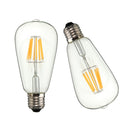 Kingso E27ST648WWarm White Vintage Edsion Non-dimmable LED COB Light Bulb AC85-265V