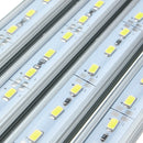 4 X 30CM Kitchen Night Light Under Cabinet Counter SMD5630 LED Rigid Strip Lamp Bar Full Kit DC12V