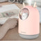 300ML USB Pets Air Humidifier LED Luminous Fine Fog Cool Steam Essential Oil Diffuser For Car Room