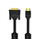 Vention VAA-T01-B HDMI to DVI Cable HDMI Male to DVI Male 24Pin+1 Cable Adapter Support 1080P 3D Video Cablee
