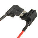 2pcs DC12V Fuse Holder Circuit Box Blade Standard Motorcycle Car ACU Without Fuses