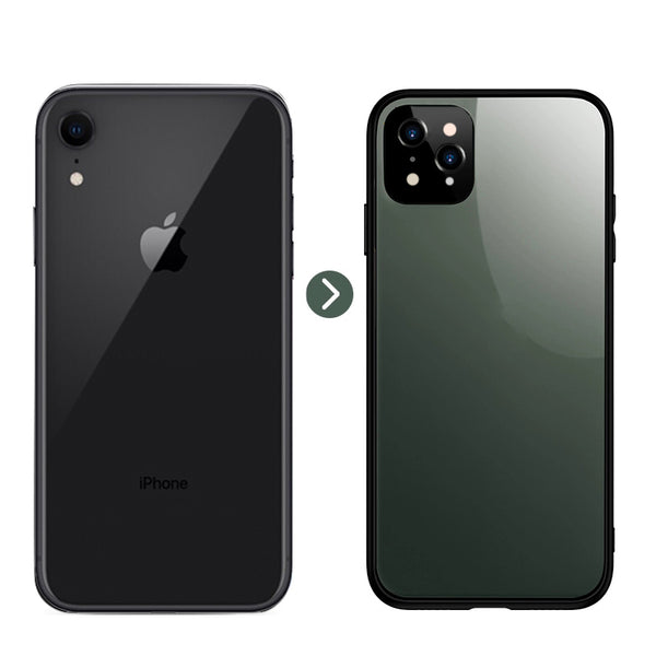 Bakeey Converted Change iPhone XR to iphone 11 Pro Tempered Glass Second Change Protective Case for iPhone XR