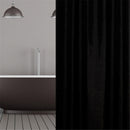 Waterproof Black Shower Window Curtain Bathroom Drape Hotel Home Decor Fashion