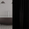 Waterproof Black Shower Window Curtain Bathroom Drape Hotel Home Decor Fashion