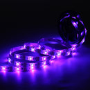 30/50/100/150/200CM Battery Powered 5050 RGB LED Flexible Strip Light + Remote Party Home Decor DC5V
