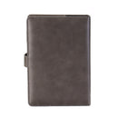 B6 Vintage Leather Notebook Rudder Brown Journal Blank Diary Notepad with Password