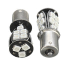 2pcs Canbus Error Free 581 BAU15S 1156 Turn Light Reversing light Indicator Amber 18 SMD 5050 LED