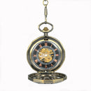 JIJIA JX001 Big Spider Hollow Spider Men Mechanical Watch Pocket Watch