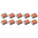 2/3/4/5Pin Wire Connector Terminal Block Conductor Threader Splitter Universal Connectors Terminals Electric Cable Wire Connector