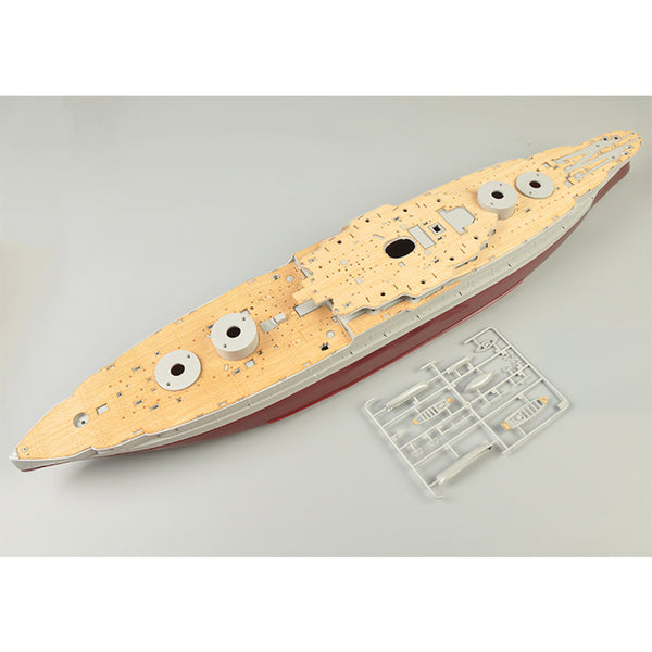 Wooden Deck For Trumpeter 03701 1:200 Scale USS BB-39 Model With Anchor