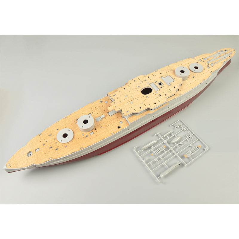Wooden Deck For Trumpeter 03701 1:200 Scale USS BB-39 Model With Anchor
