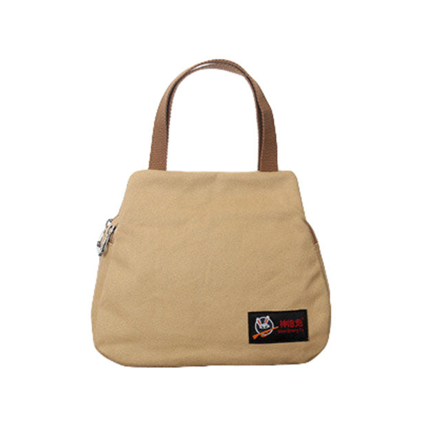 Fashion Portable Insulated Canvas lunch Bag Thermal Food Picnic Cooler Lunch Bags Lunch Box Bag