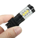 3157 7443 80W 7000K LED Daytime Running Lights Reverse Backup Lights Tail Lights Stop Bulb
