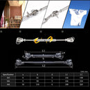 M5 M6 M8 Jaw & Jaw Turnbuckle 316 Stainless Steel Closed Body Rigging Screw for Marine Boat Yacht