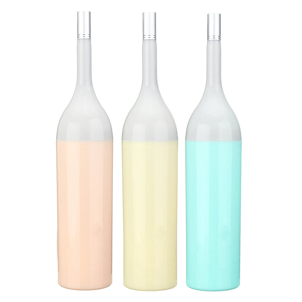 Creative W ine Bottle Toilet Cleaning Brush Candy With Base Plastic Durable Bathroom Decor