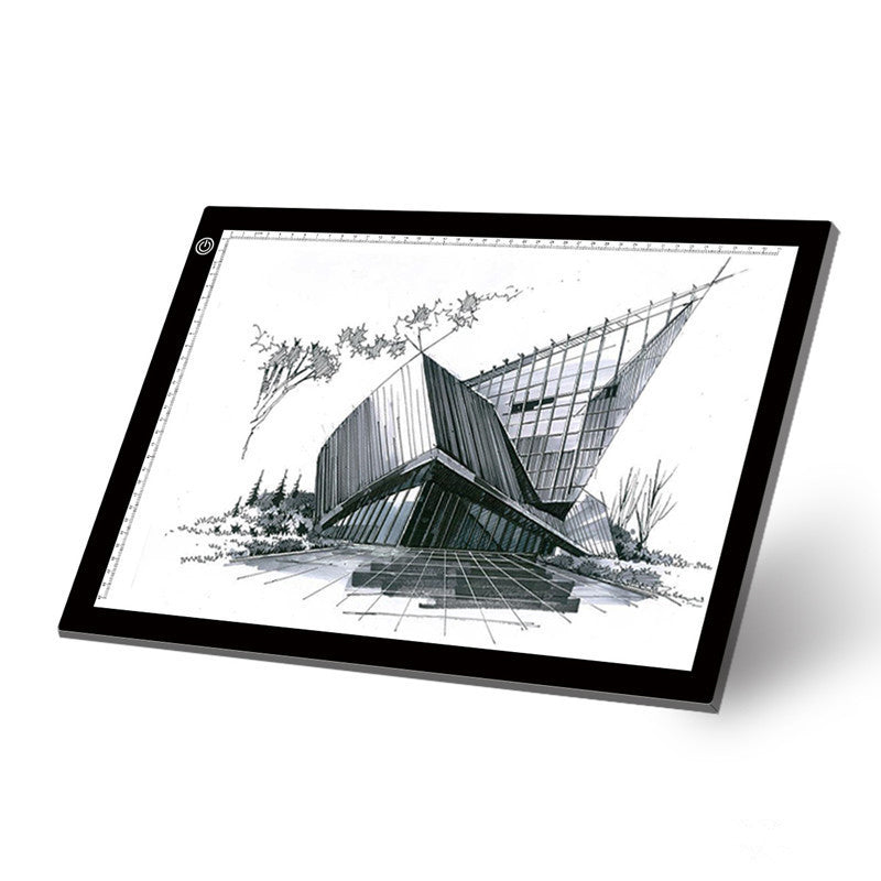 Elice A3 Portable USB LED Sketch Drawing Board Touch Dimmable Tracing Copy Board Table Light Pad with Three-gear LED Light