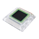Solar Powered LED Outdoor Garden Ground  Road Stud Light Traffic Path Deck Dock Step Warning Lamp