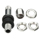 5X Universal TR43E Metal Clamp-in Tubeless Tyre Tire Wheel Schrader Valve Stem
