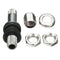 5X Universal TR43E Metal Clamp-in Tubeless Tyre Tire Wheel Schrader Valve Stem