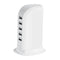5 Port 4A USB Desktop Charger Quick Charging Station ABS Stand Charger