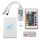 5M 48W SMD5050 RGBW Waterproof Smart Wifi Alexa Google APP Control LED Strip Lights EU US Plug DC12V