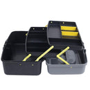 Plastic Painting Tool Box Three-layer Gouache Paint Box Black Painting