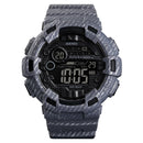 SKMEI 1472 Week Display Alarm Cowboy Waterproof Sports Digital Watch Men Watch