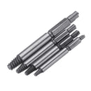 Drillpro Upgraded 4PCS Double Side Damaged Screw Extractor Bolt Stud Tool Out Remover