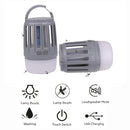 2 in 1 USB Rechargeable LED  Mosquito Dispeller Killer Lamp High/Low Light 360-400NM UV Mosquito Zapper Light For Bedroom, Garden,Camping