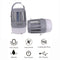 2 in 1 USB Rechargeable LED  Mosquito Dispeller Killer Lamp High/Low Light 360-400NM UV Mosquito Zapper Light For Bedroom, Garden,Camping