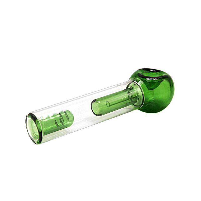 6 Inch Mini Glass Pocket Pipe Bubbler Hand Straw Bottle Glassware