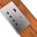 Smalody bluetooth 5.0 Speaker Portable Wooden Wireless TWS Speaker Stereo Subwoofer TF Card FM Headset