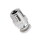 10pcs Creality 3D Silver 1/8 Teeth Thread Nozzle Quick Direct Pneumatic Connector For 3D Printer