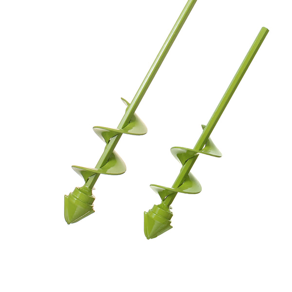 5cm*22cm/5cm*40cm Green Garden Auger Drill Bit Post Hole Digger Earth Planter Drill Bit