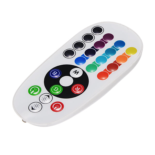 Wireless AC220V RGB 24 Key IR Remote Controller For SMD5050 LED Strips