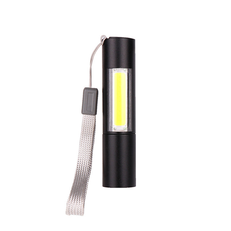 XANES 1463-COB 3Modes Zoomable USB Rechargeable LED Flashlight Suit