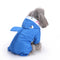 Dog Raincoat Rainsuit Waterproof Dog Puppy Jacket Coat Pet Rainwear Clothes for Small Dog