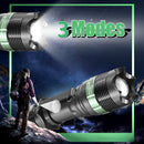 Tactical 900LM T6 LED Zoomable Torch Rechargeable LED Flashlight Lamp 18650