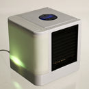 USB Mini Portable Air Conditioner 7 Colors Light Air Cooling Fan Humidifier Purifier