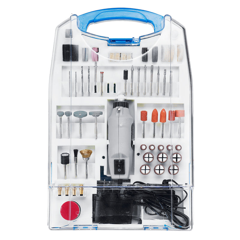 110PCS Electric Polisher Set AC 110-230V Electric Rotary Drill Grinder Engraver Polisher DIY Tool Set
