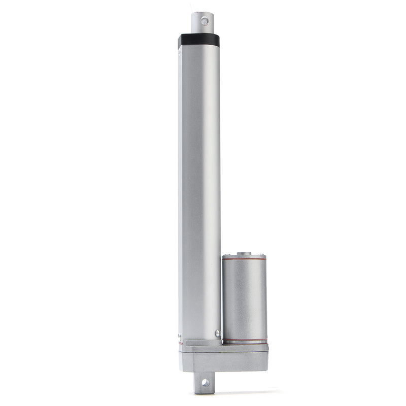 50mm-400mm DC 12V 12mm/s IP54 Linear Actuator Motor 1100N Aluminum Alloy with 2 Brackets