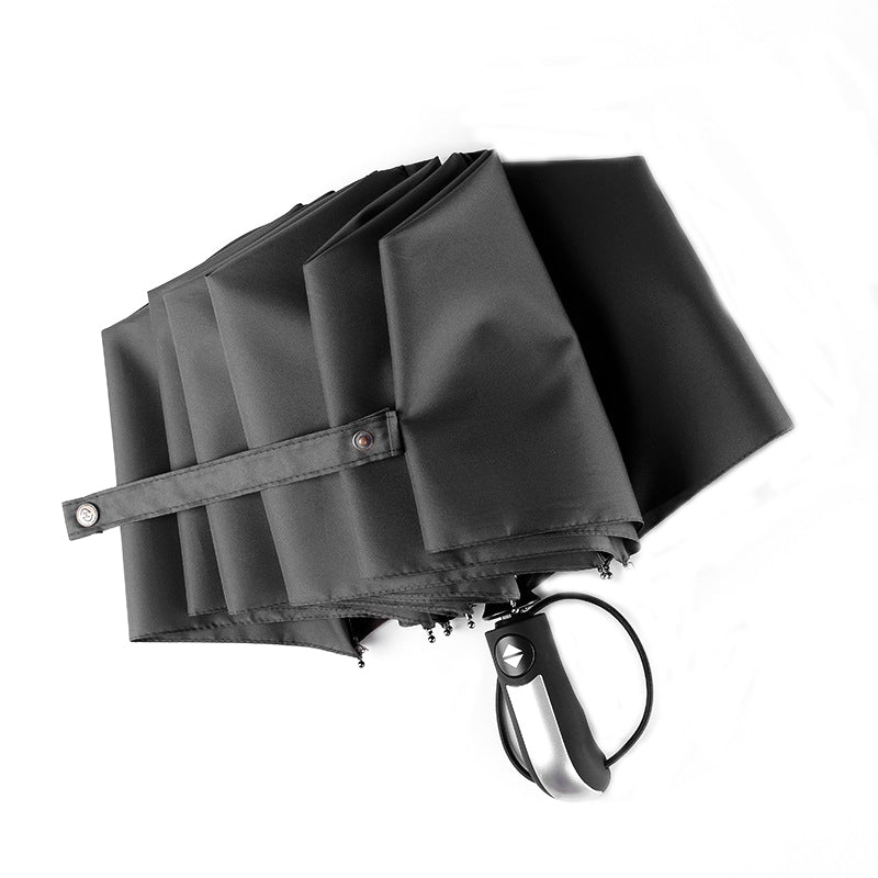 Automatic Umbrella 1-2 People Anti-UV Windproof Umbrella Camping Three Folding Sunshade