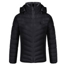 Electric Battery USB Rechargable Heating Heated Coats Jacket Winter Warm For Men Female