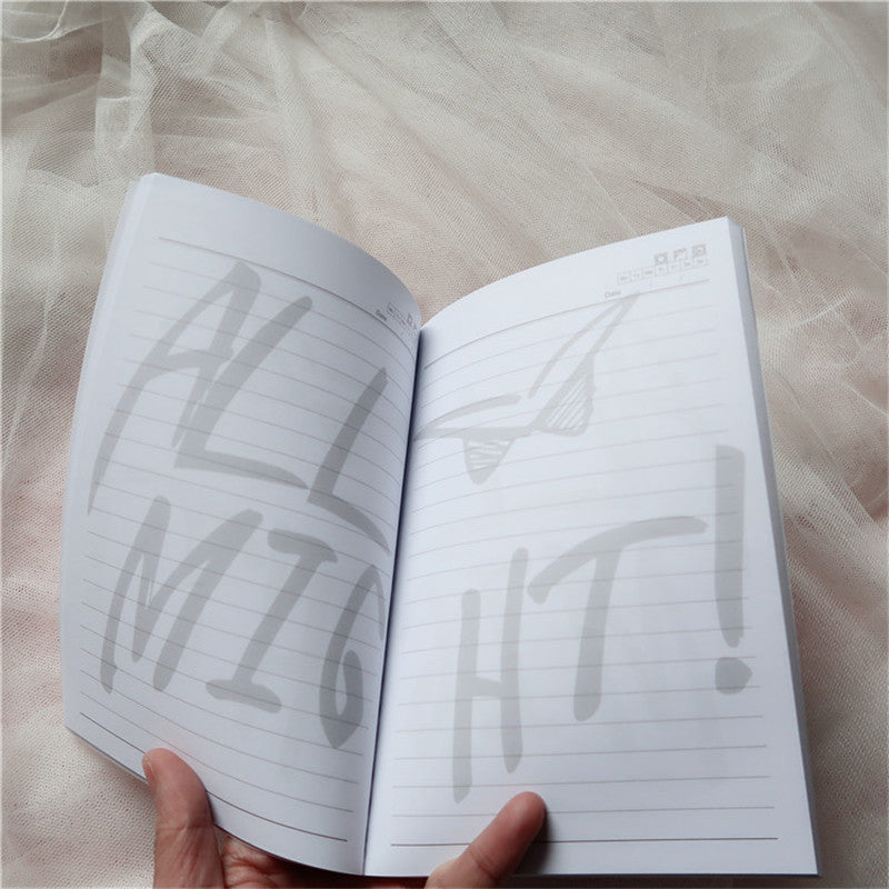 My Hero Academia Midoriya Izuku Notebook Japan Anime Cosplay Book Props School Supplies Student Note Book