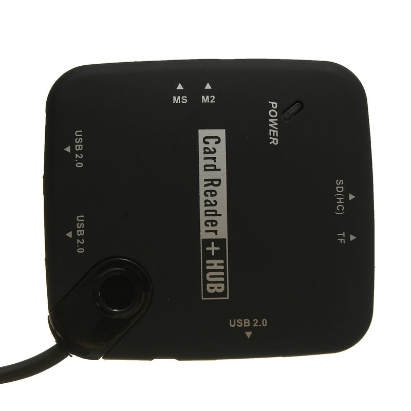 Micro USB to SD TF M2 MS Card Reader OTG Hub for Mobile Phones