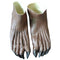 Adult Halloween Werewolf Monster Hands Glove+Feet Shoes Cover Costume Accessory
