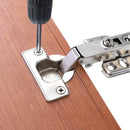 35mm Hinge Jig ABS Plastic Hinge Installation Wood Drill Guide with Forstner Drill Hinge Hole Boring Furniture Door Cabinets Tool For Carpentry